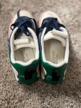 Keds x Kate Spade Canvas Sneakers Multi Color Trim